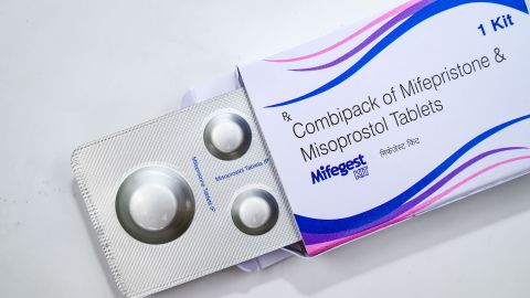 Mifepristone, also known as RU-486, is a medication typically used in combination with misoprostol to bring about a medical abortion during pregnancy and manage early miscarriage. A United States appeals court has ruled to restrict access to the abortion pill mifepristone, ordering a ban on telemedicine prescriptions and shipments of the drug by mail, this issue has created uproar in the USA, according to a report. It also limited its use to up to seven weeks of pregnancy, rather than 10. Mifepristone's availability remains unchanged for now, following an emergency order from the US Supreme Court in April preserving the status quo during the appeal. A Box of Mifepristone Pills photo was taken at a pharmacy in Tehatta, West Bengal; India on 18/08/2023. Mifepristone Oral Pill, Tehatta, India - 18 Aug 2023