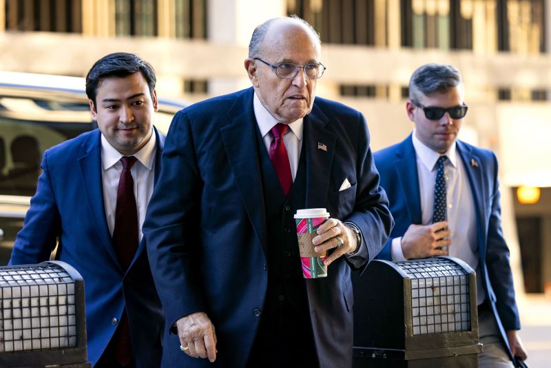 Rudy Giuliani Ordered To Pay Nearly $150 Million To Two Georgia ...