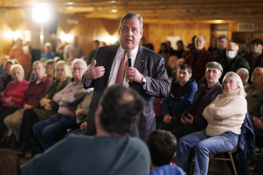 President Trump threatened ABC News and Chris Christie, above, after a Sunday interview on the Disney-owned network.