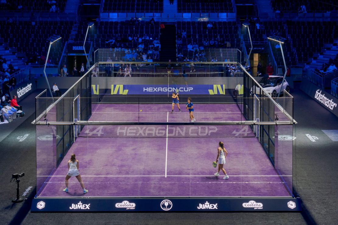 Some of the world's best padel players competed at the Hexagon Cup in Madrid.