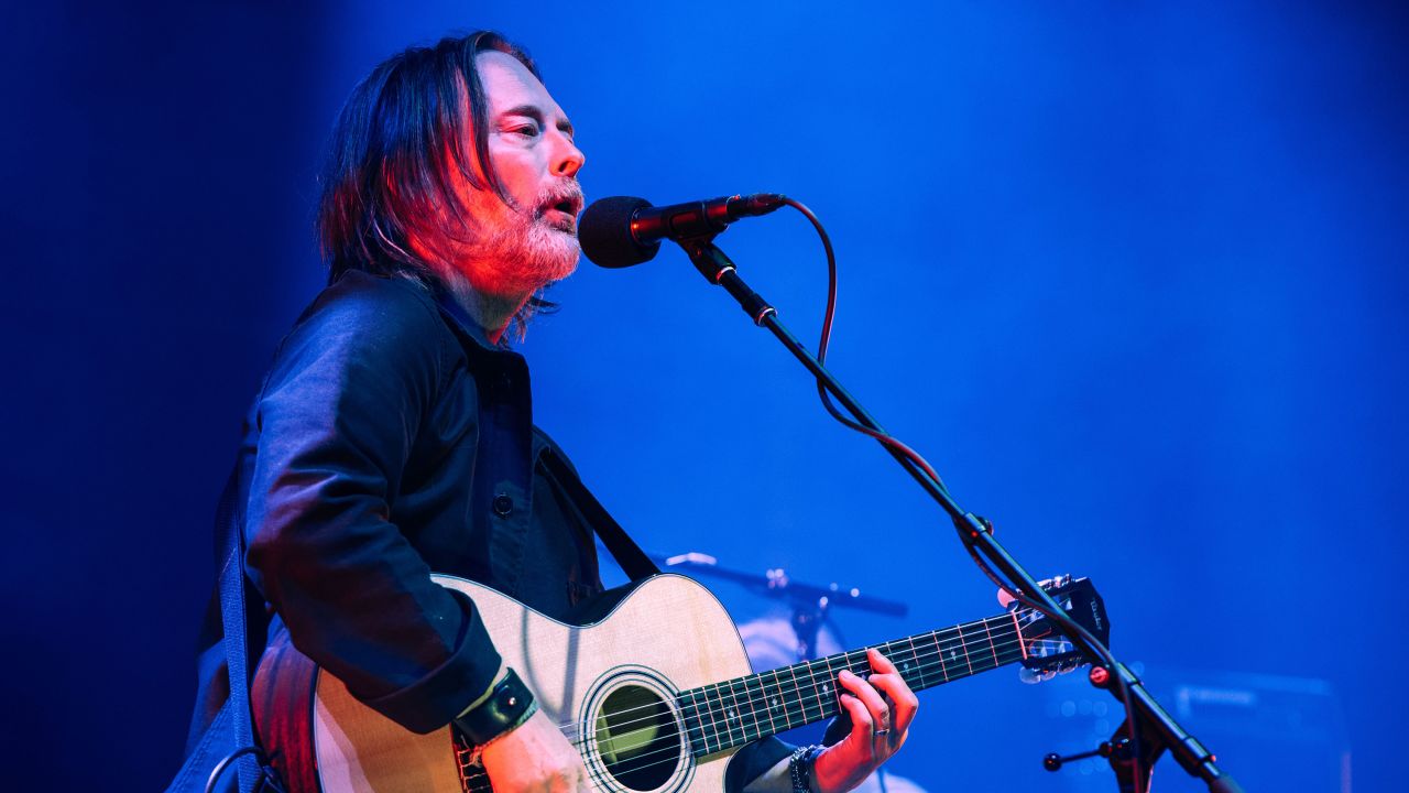 Thom Yorke The Smile in concert, Eventim Apollo, London, UK - 10 Mar 2024