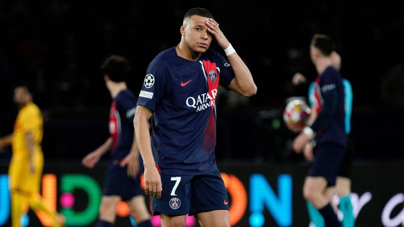 Kylian Mbappé And PSG Suffer Dent To Champions League Dream After ...