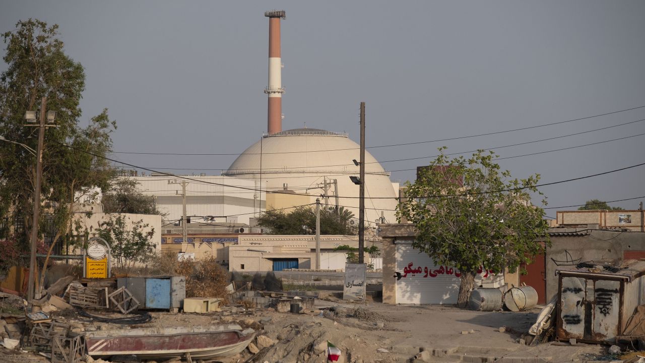 The Bushehr nuclear power plant is seen in Bushehr province, south of Tehran, Iran, on April 29, 2024.