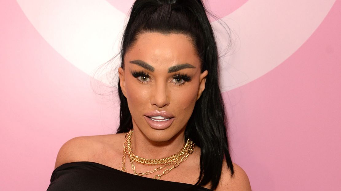Price, seen here in 2024, shot to fame in the late 1990s as glamor model called Jordan.