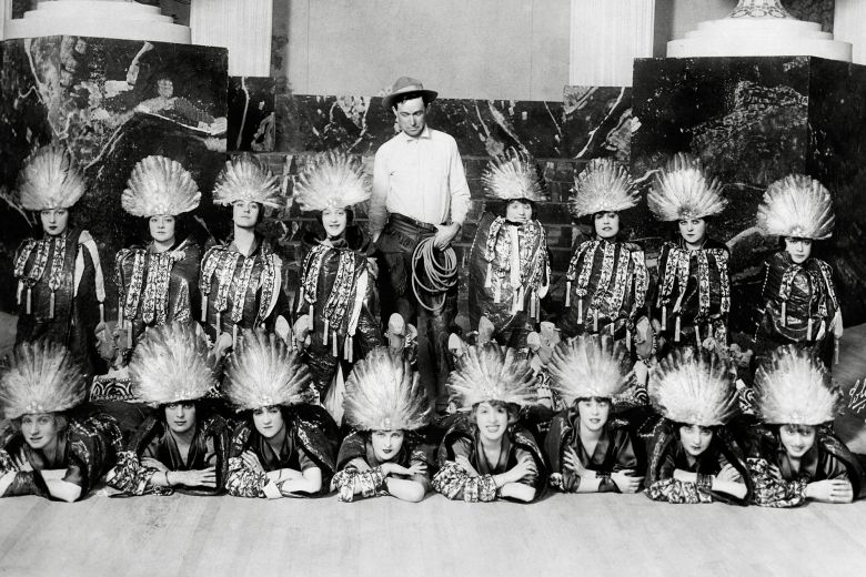 Will Rogers in Ziegfeld Follies, circa 1917.