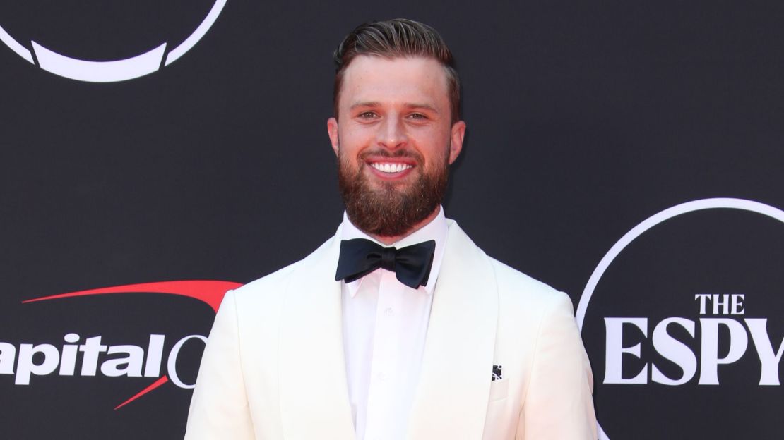 Butker attends the ESPYs.