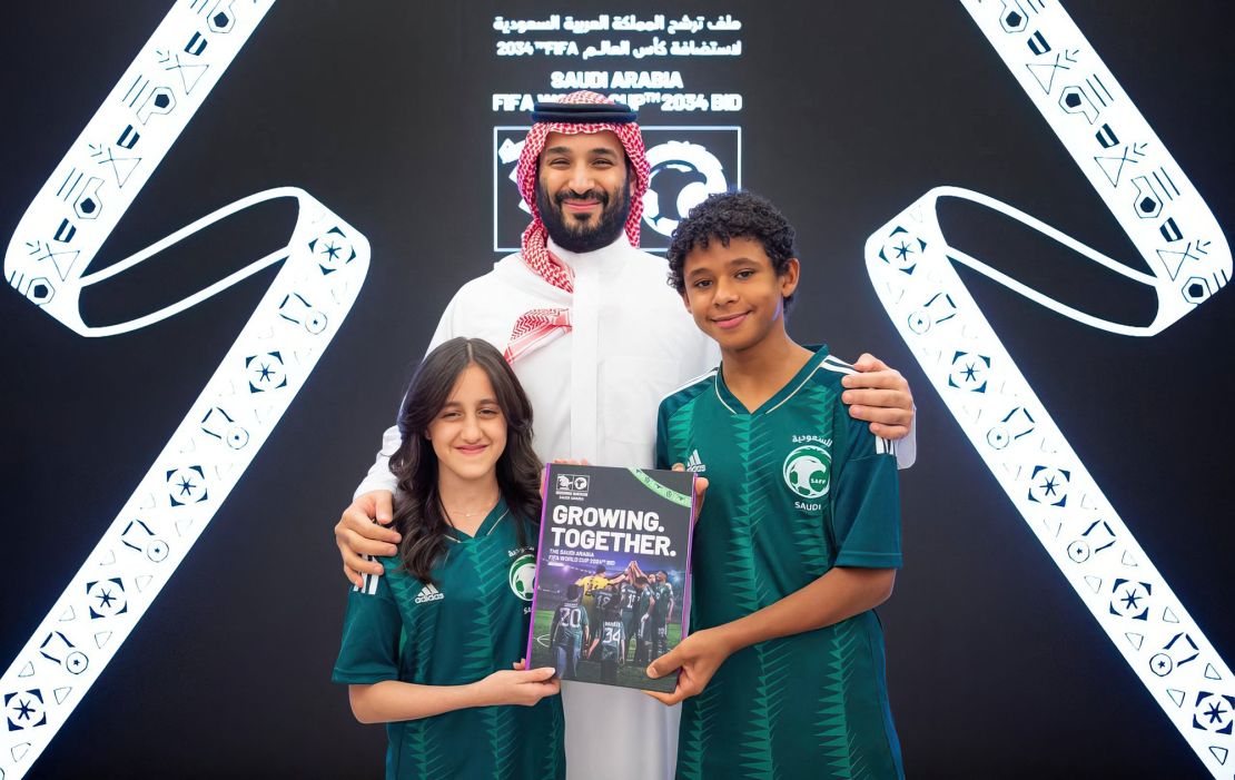 Saudi Crown Prince Mohammed bin Salman has endorsed the country's bid to host the World Cup.