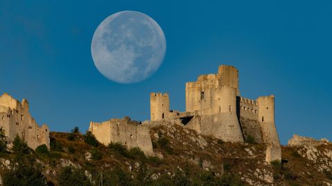 The full sturgeon moon will be high in the sky tomorrow night.