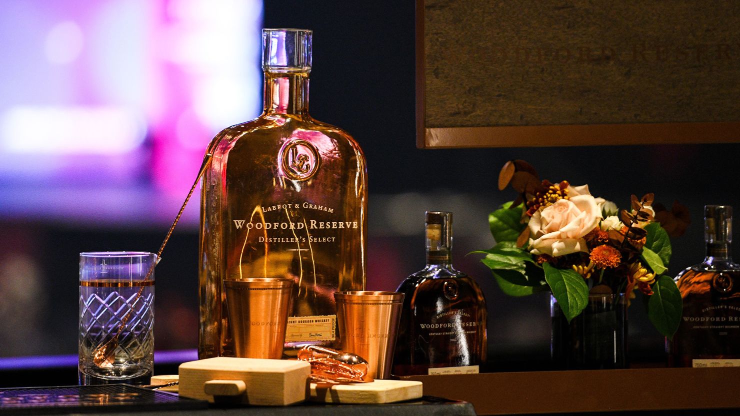 Brown-Forman owns Woodford Reserve bourbon, among other brands.