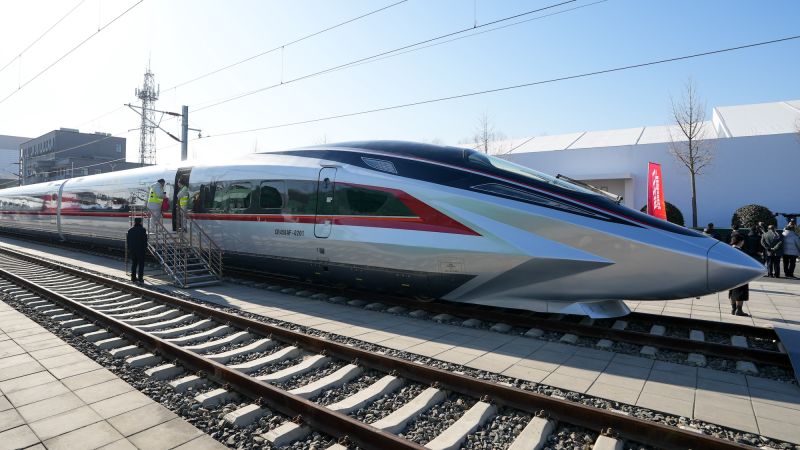 China breaks its own record for ‘the world’s fastest high speed train’ | CNN