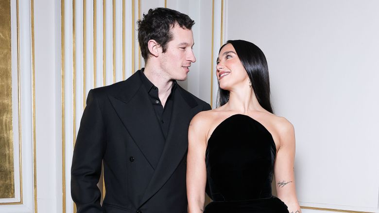 Callum Turner, Dua Lipa Tiffany & Co. Celebrates the Latest Launch of Tiffany Titan by Pharrell Williams, Hôtel Plaza Athénée, Paris, France - 28 Jan 2025