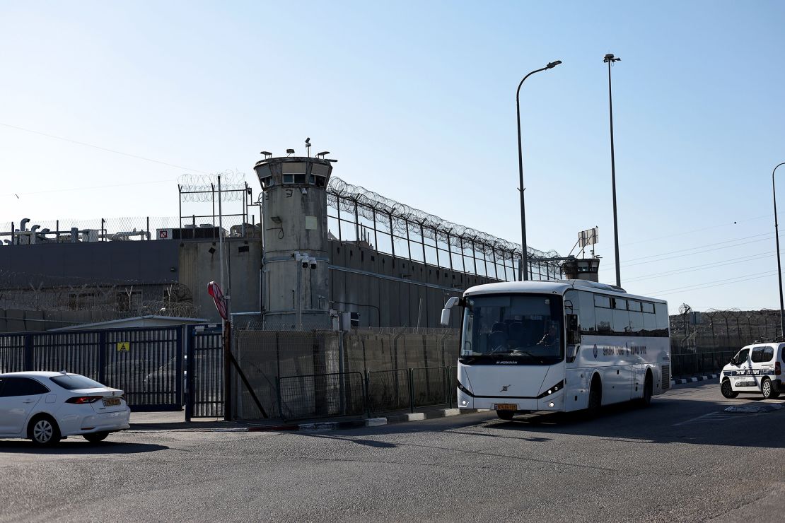 Israel's Ofer Prison, in the occupied West Bank.