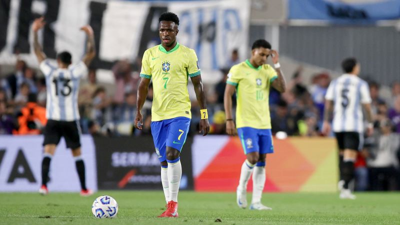 Brazil suffers ‘embarrassing’ defeat to great rival Argentina in one-sided World Cup qualifier