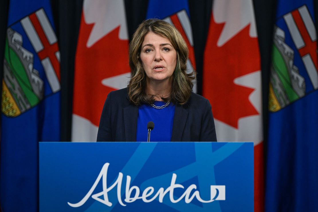 Alberta Premier Danielle Smith backed the bill to lower the number of signatures needed to have a referendum on independence, but doesn't support splitting from Canada.