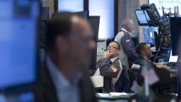 The Dow almost closed at its first record high of the year but came up short.