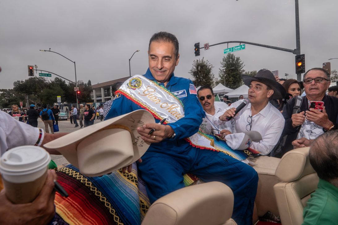José Hernández, a Mexican American engineer and astronaut, made history aboard the Space Shuttle Discovery in 2009, the first shuttle mission sending two Latino astronauts into space.