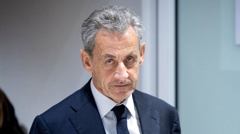 Mandatory Credit: Photo by Lafargue Raphael/ABACA/Shutterstock (15504267gd)
Former French president Nicolas Sarkozy looks on as he leaves after the verdict in his trial for illegal campaign financing from Libya for his successful 2007 presidential bid, at the Tribunal de Paris courthouse in Paris, on September 25, 2025. A Paris court on September 25, 2025 sentenced former French president Nicolas Sarkozy to five years and ordered him to go to prison after finding him guilty of criminal conspiracy over accusations the late Libyan dictator Moamer Kadhafi helped fund his victorious 2007 presidential run. The court ordered that Sarkozy should be placed in custody at a later date, with prosecutors given one month to inform the former head of state when he should go to prison.
Verdict for the trial for illegal campaign financing from Libya - Paris, France - 25 Sep 2025