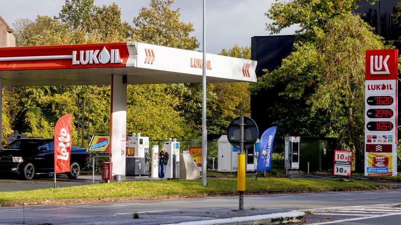 Crushed by punishing US sanctions, Lukoil sells its international business