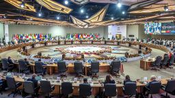 Working session at G20 summit, Expo-Centre, Johannesburg, South Africa - 23 Nov 2025