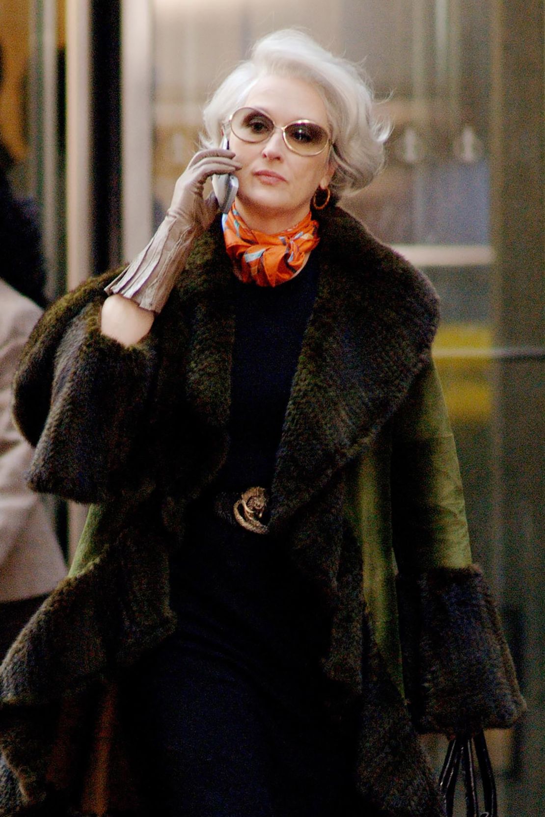 Actor Meryl Streep was memorable in her role as the cutthroat editor Miranda Priestly in the 2006 film, "The Devil Wears Prada".