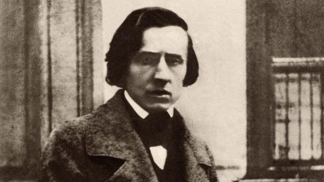 Compositeur polonais Frédéric Chopin (1810-1849).