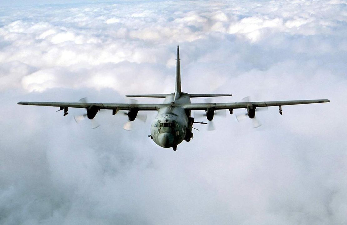 The AC-130 gunship's primary missions are close air support, air interdiction and force protection.