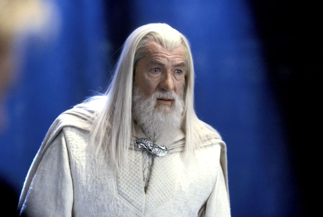 Sir Ian McKellen in "The Lord of the Rings: The Return of the King" in 2003.