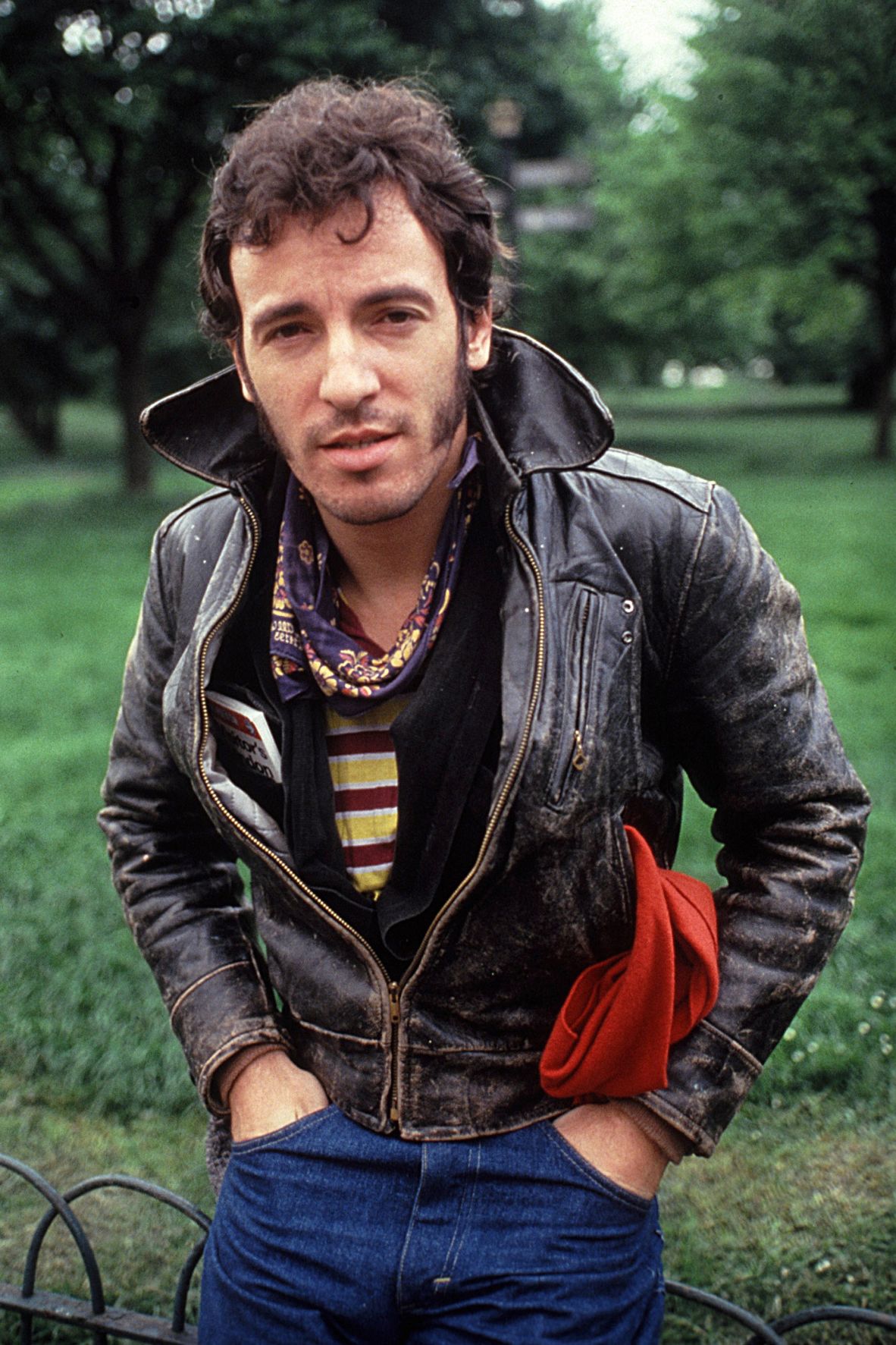 Springsteen in Hyde Park, London, 1982.
