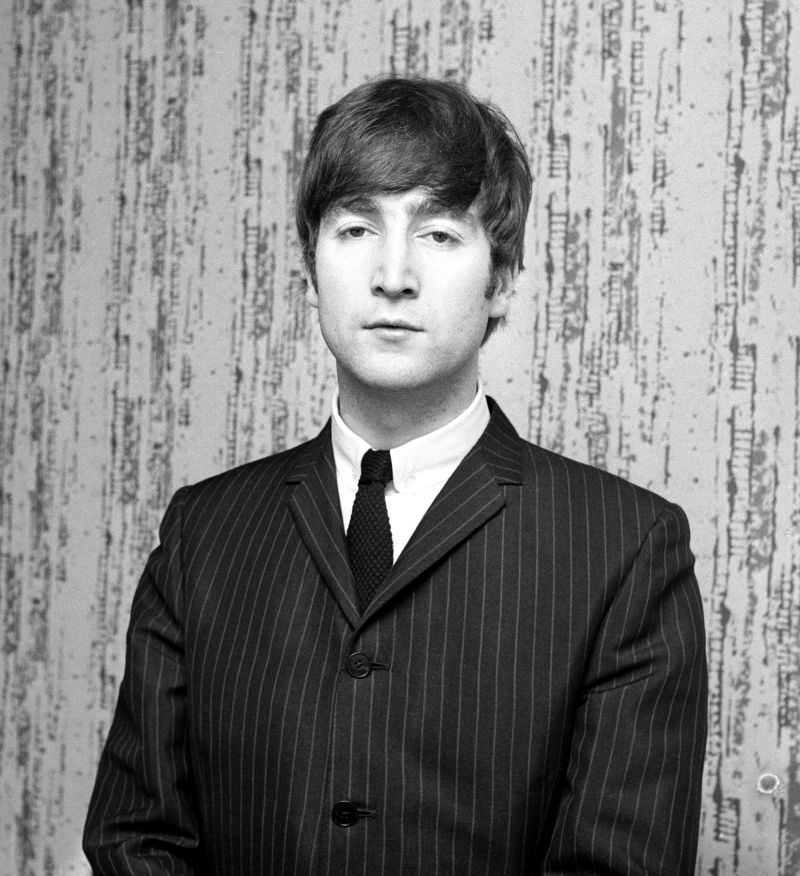 Lennon pictured in December 1963.