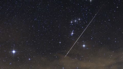 A meteor from the Taurid meteor showers creates a bright stress across the night sky over Brkini, Slovenia in November 2015. In 2023, the Southern Taurids will peak on Sunday, November 5.