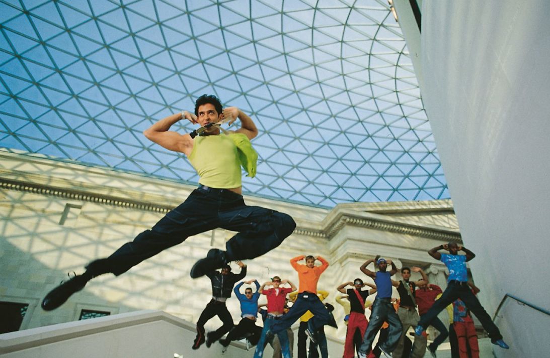 Bollywood actor Hrithik Roshan in the film