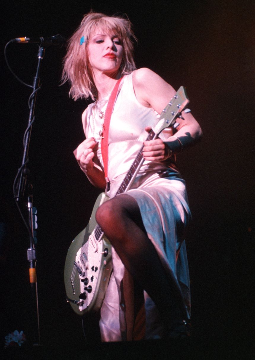 In the '90s, Courtney Love popularized a grunge look that included babydoll dresses, disheveled hair and messy eyeliner. However, grunge has deeper roots.