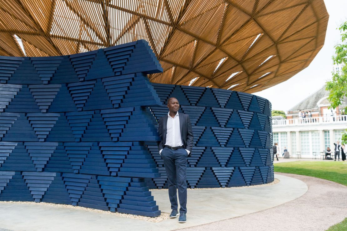 In 2017, Diébédo Francis Kéré became the first Black architect to win design the summertime structure.