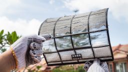 A clean or new filter in your air conditioner will help it run more efficiently, thus saving money on your utility bills.