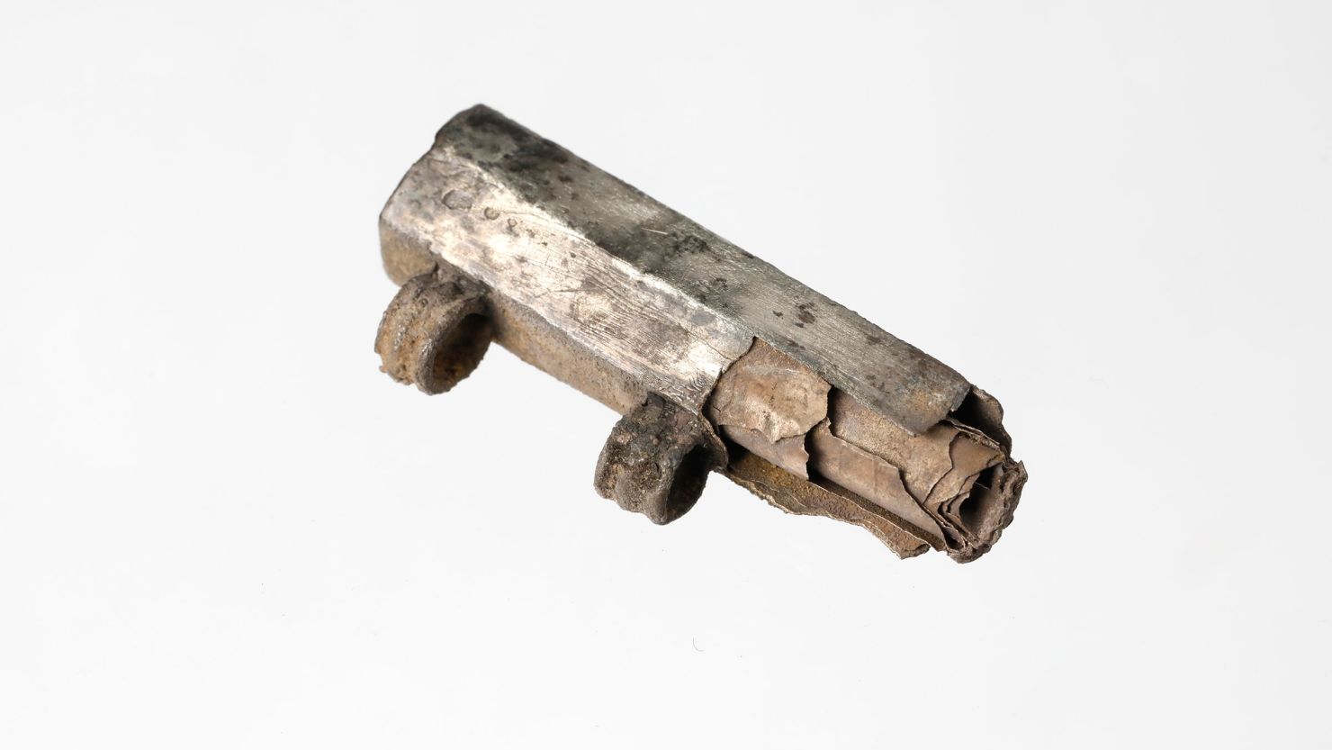 Silver amulet discovered in Germany could rewrite Christian history in Europe