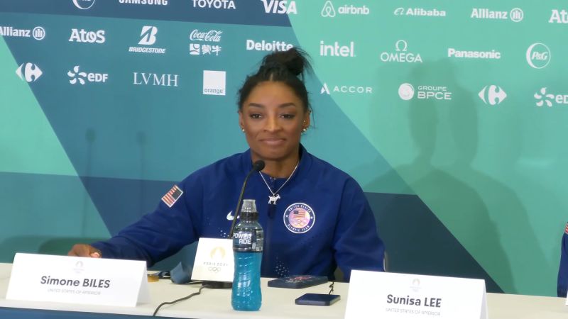 Video: Simone Biles on what had her ‘stressing’ during the Olympic individual all-around