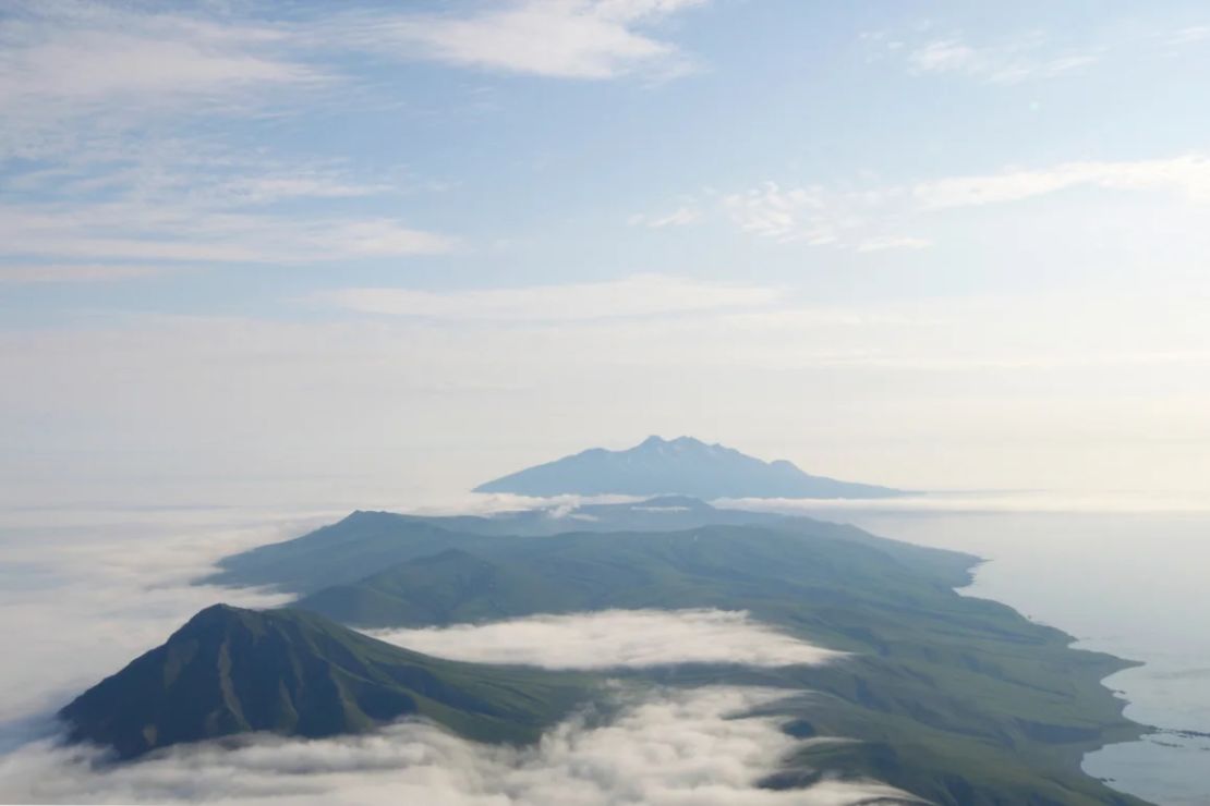 La isla Simushir en el noroeste del Pacífico fue la fuente de una erupción de 1831 previamente no identificada.