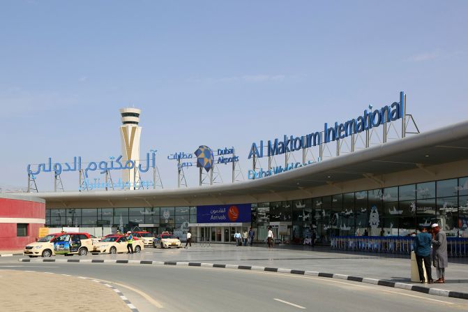 <strong>Early days:</strong> Dubai World Central, seen in a March 2017 photo, opened in 2010. Massive expansion plans aim to make it the world's busiest for passenger volume.