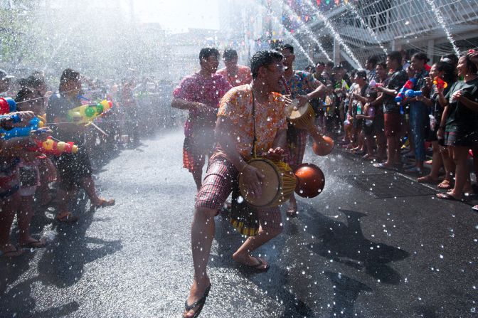 <strong>Hot spots: </strong>Among the country's most popular destinations for Songkran celebrations are Chiang Mai and Bangkok, pictured.