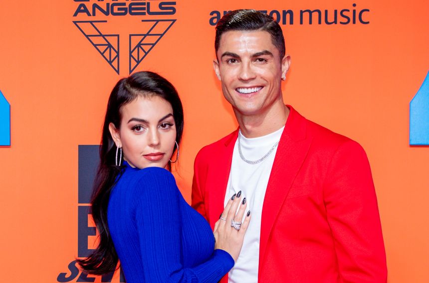 Cristiano Ronaldo and Georgina Rodriguez, pictured here in 2019, announced their engagement on Monday.