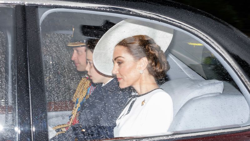 Catherine, Princess of Wales attends the King's birthday celebration after revealing “good progress” in cancer treatment