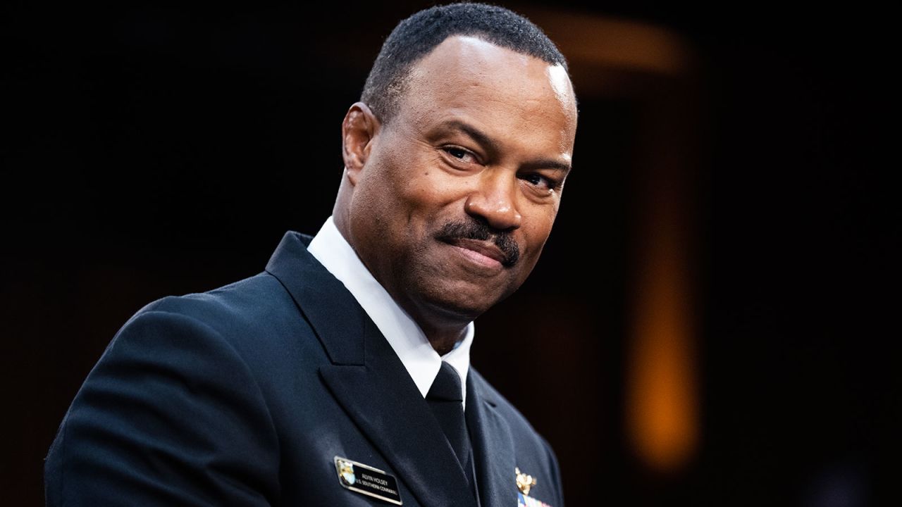 UNITED STATES - SEPTEMBER 12: Vice Admiral Alvin Holsey, U.S. Navy, nominee to be admiral and Commander, United States Southern Command, prepares to testify during the Senate Armed Services Committee confirmation hearing in Dirksen building on Thursday, September 12, 2024. (Tom Williams/CQ Roll Call/Sipa USA)
