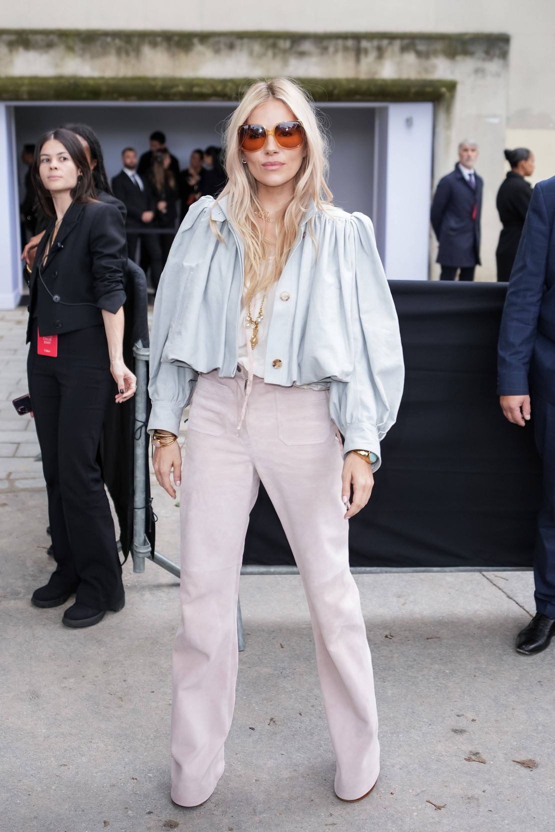 Sienna Miller at Chloé.