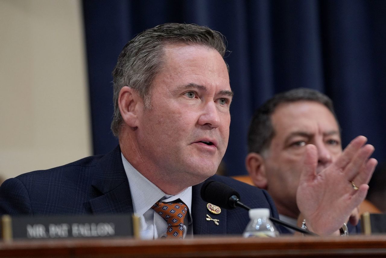 Sep 26, 2024; Washington, DC, USA;  Rep. Mike Waltz, R-Fla., speaks during a congressional task force hearing on the assassination attempt of former President Donald J. Trump in Butler, Pa. on July 13, 2024.. Mandatory Credit: Jack Gruber/USA TODAY NETWORK via Imagn Images/Sipa USA 