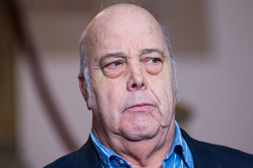 Colombian Ambassador to the United States Daniel García-Peña is seen during a news conference in Bogotá, Colombia, in January.