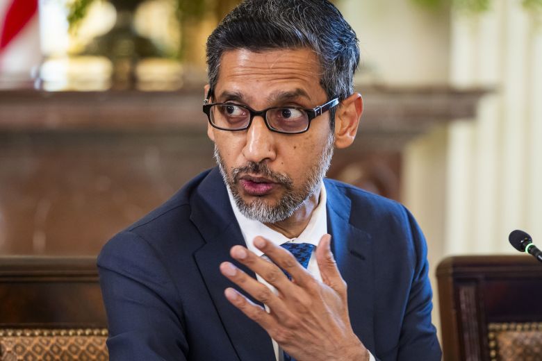 Sundar Pichai, Google CEO of Washington, DC, on September 4th, 2025.