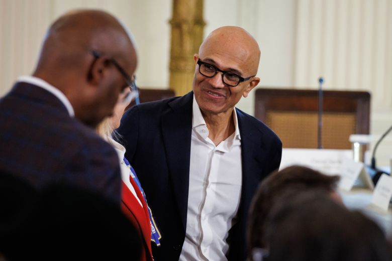 Satya Nadella, CEO of Microsoft in Washington, DC on September 4th, 2025.