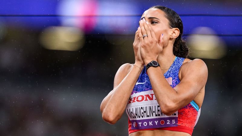 Sydney McLaughlin-Levrone wins women’s 400m World Championship gold in second-fastest time ever