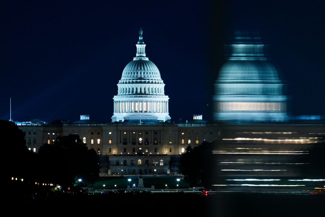 The Capitol Building in Washington, DC, on Tuesday, September 24, 2025