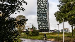 Nexperia's exterior in Nijmegen, Netherlands on October 13, 2025.
